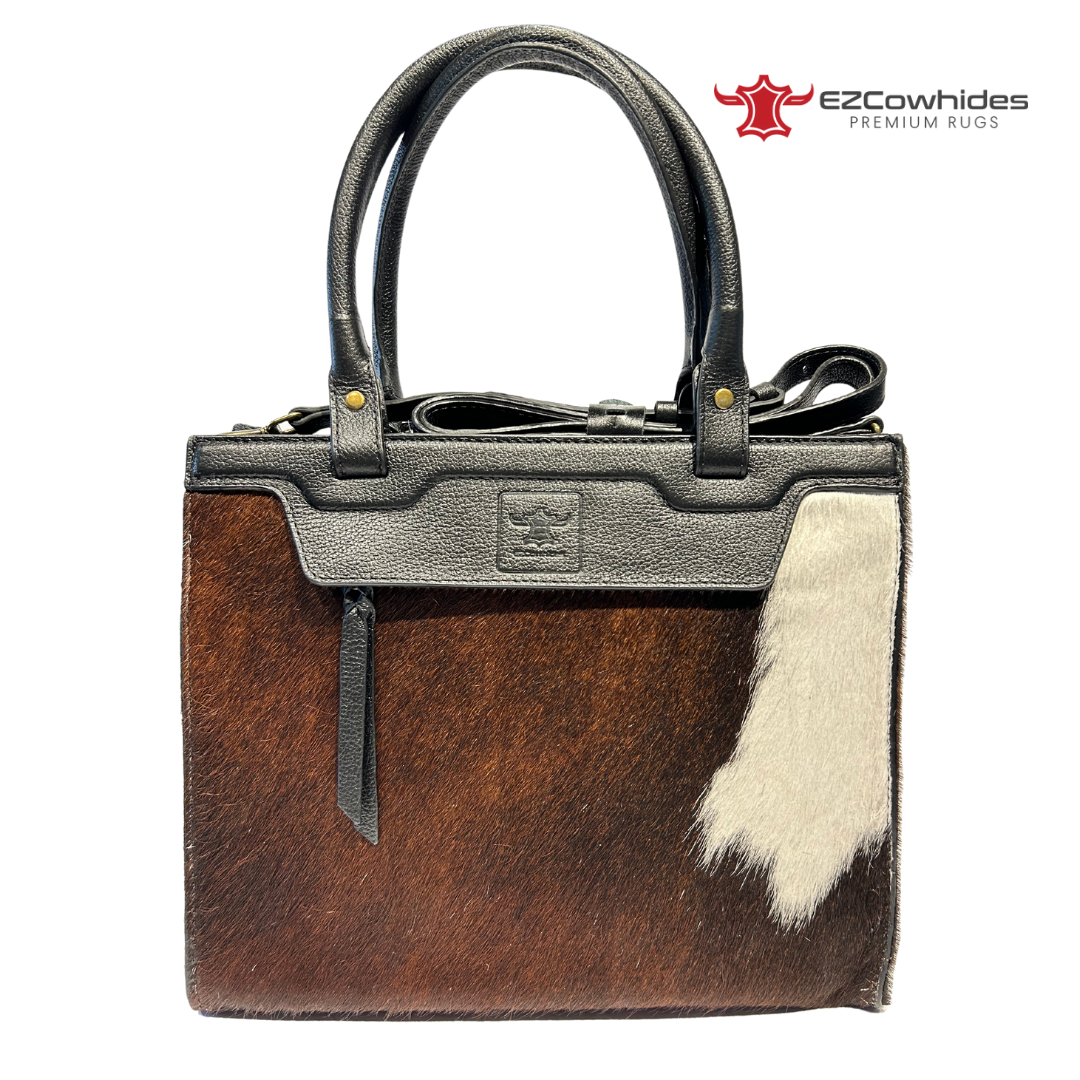 Cowhide tote purse online