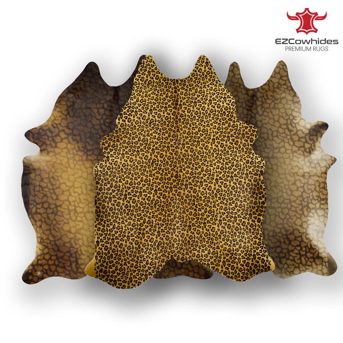 Leopard Cowhide Rugs