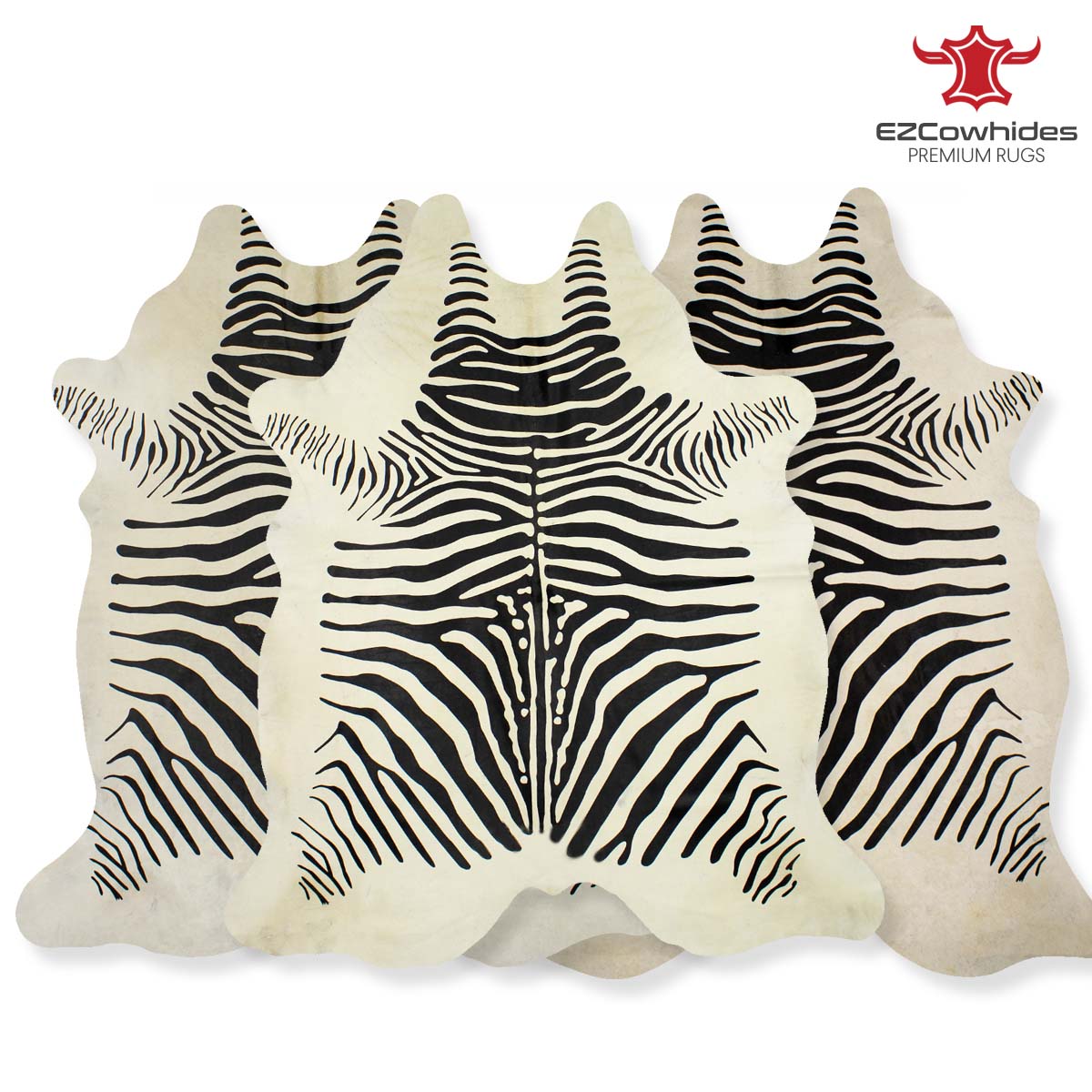 Zebra Cowhide Rugs