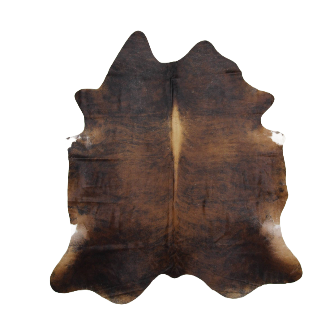 Medium Brindle Brazilian Cowhide Rug 