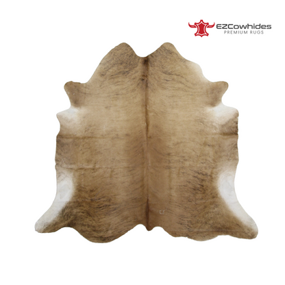 Light Brindle Brazilian Cowhide Rug 