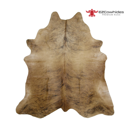 Light Brindle Brazilian Cowhide Rug 