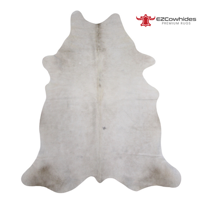 Off White Brazilian Cowhide Rug 