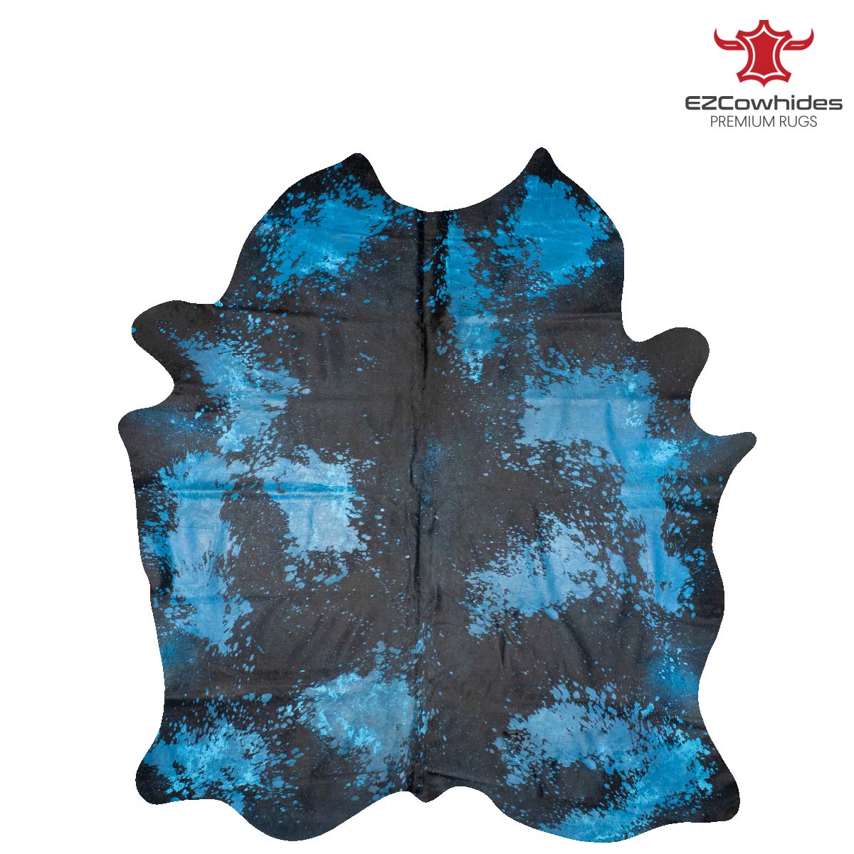 Splash Brazilian Cowhide Rug 