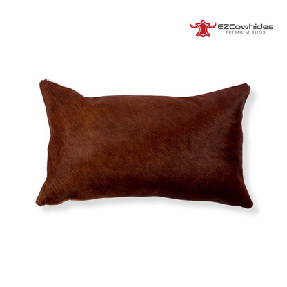 3 Pieces Brown Brazilian Cowhide Pillow 