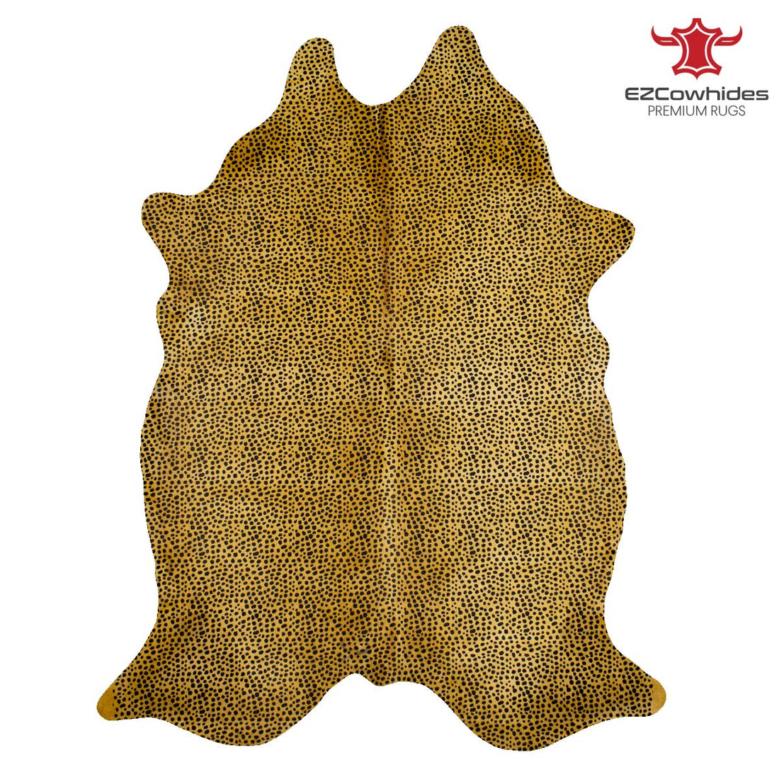 Cheetah Brazilian Cowhide Rug 