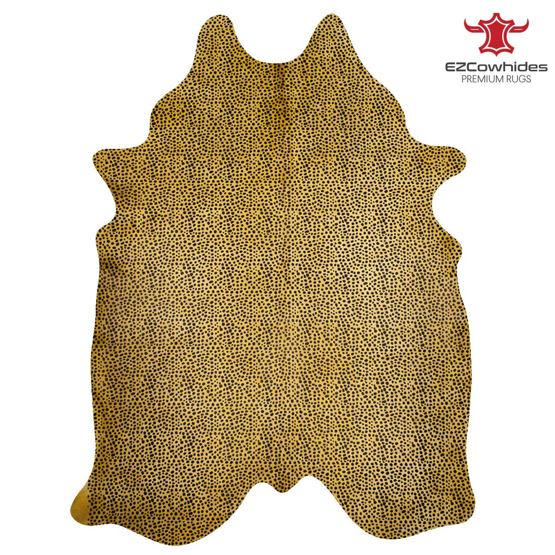 Cheetah Brazilian Cowhide Rug 