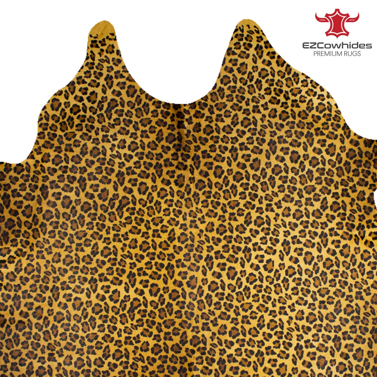 Leopard Brazilian Cowhide Rug 