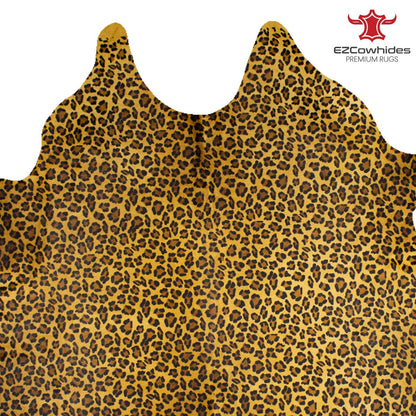 Leopard Brazilian Cowhide Rug 