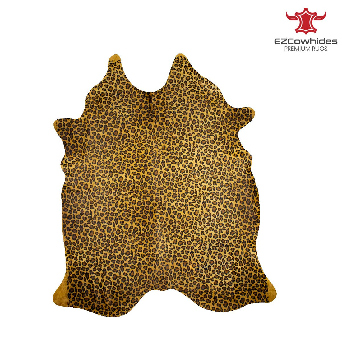 Leopard Brazilian Cowhide Rug 