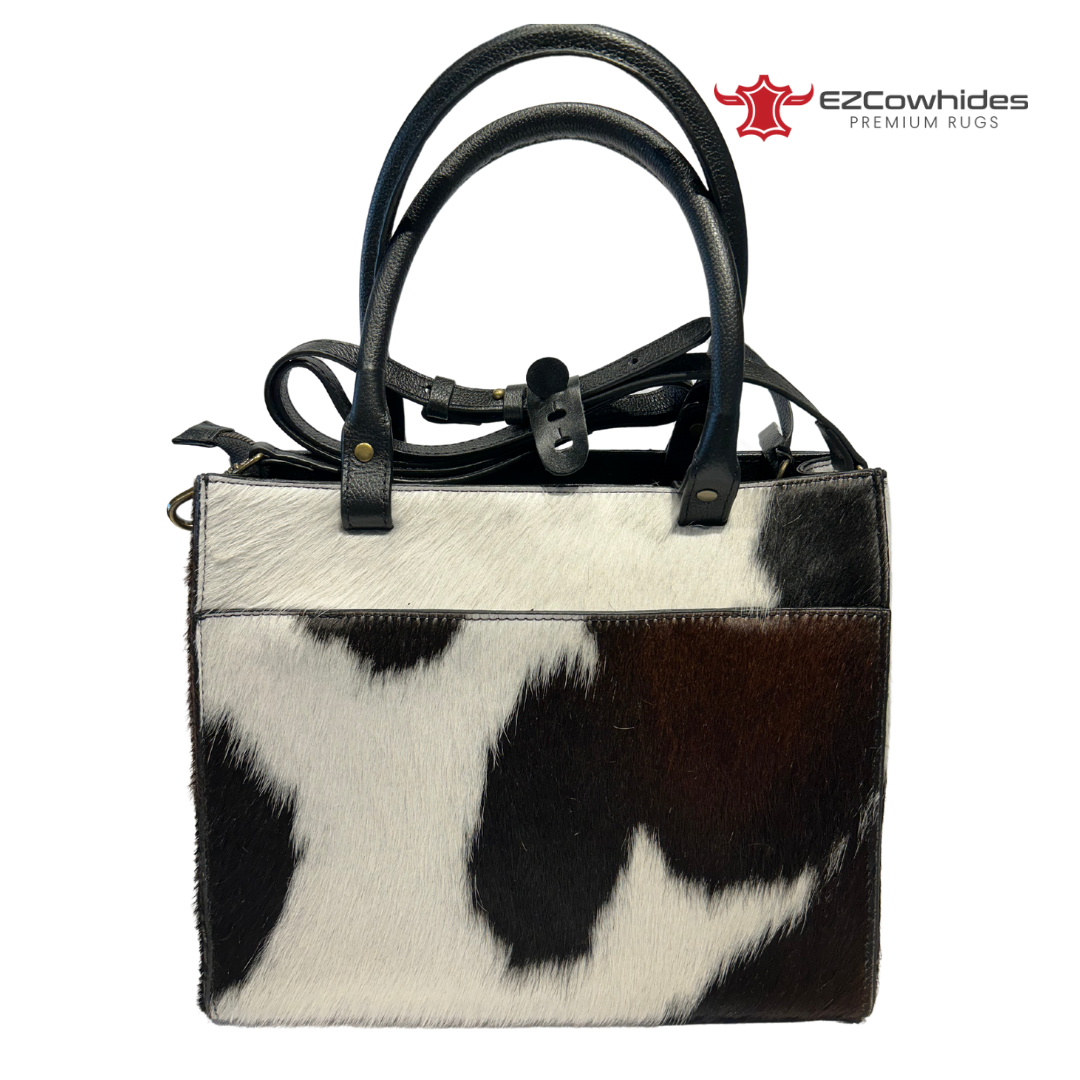 Cowhide Tote Bag 100% Genuine Brazilian Leather 