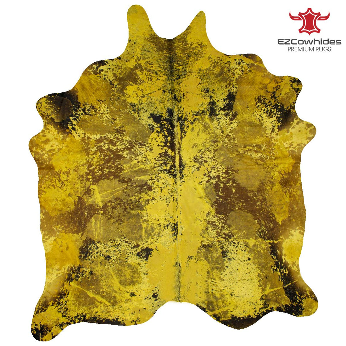 Splash Brazilian Cowhide Rug 