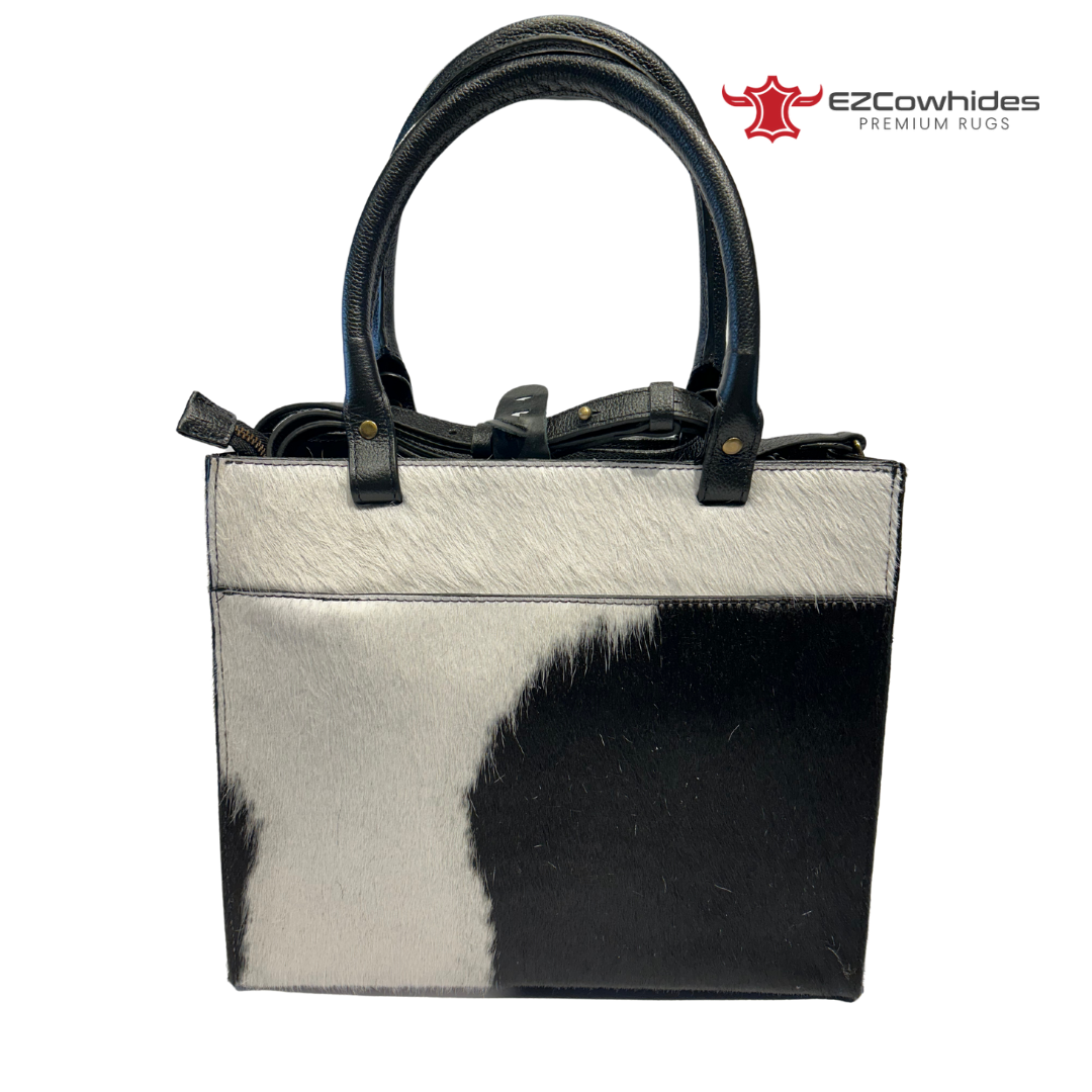 Cowhide Tote Bag 100% Genuine Brazilian Leather 