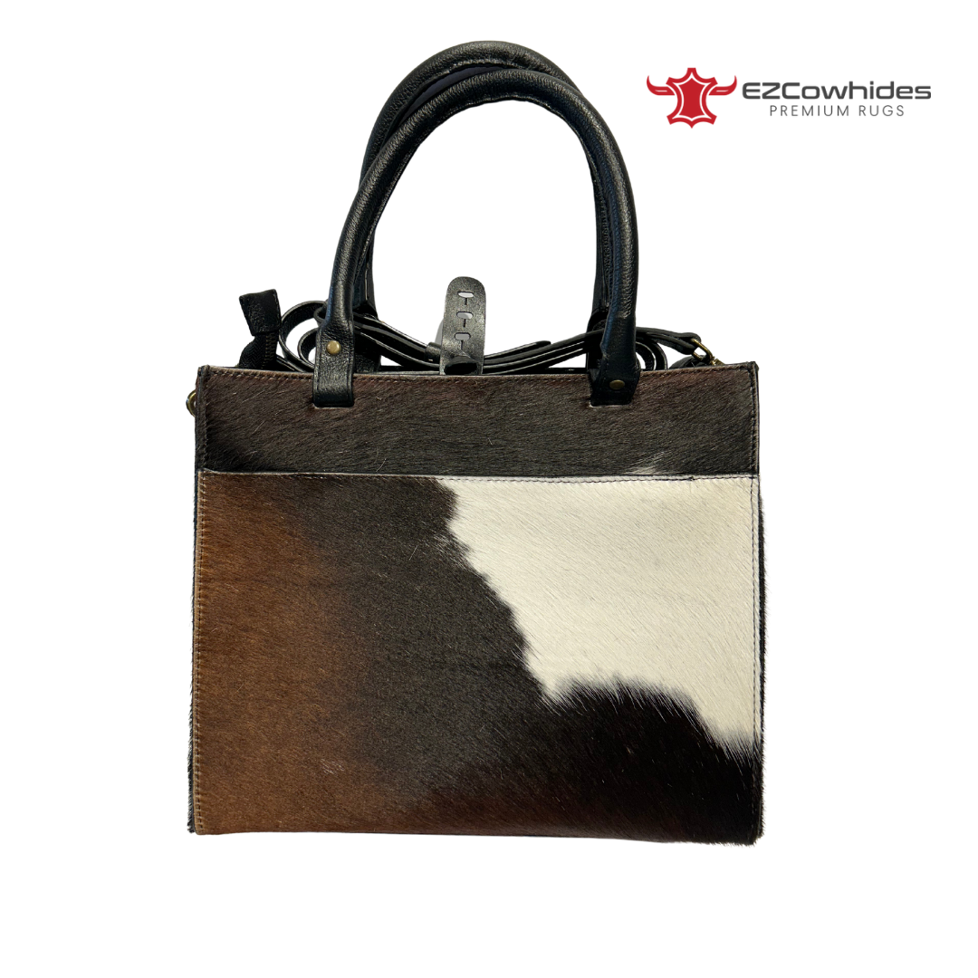 Cowhide Tote Bag 100% Genuine Brazilian Leather 