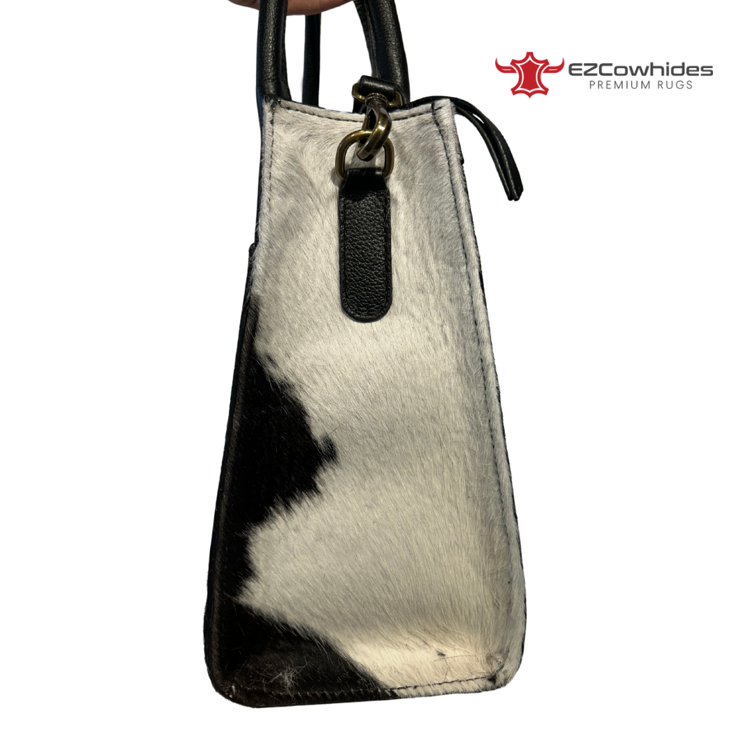 Cowhide Tote Bag 100% Genuine Brazilian Leather 