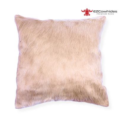 3 Pieces Beige Brazilian Cowhide Pillow 