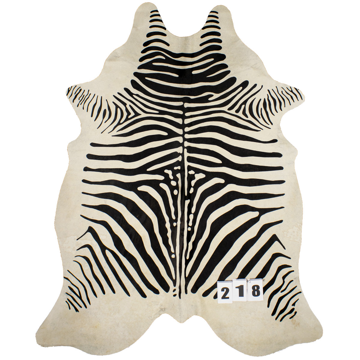 Zebra Brazilian Cowhide Rug 