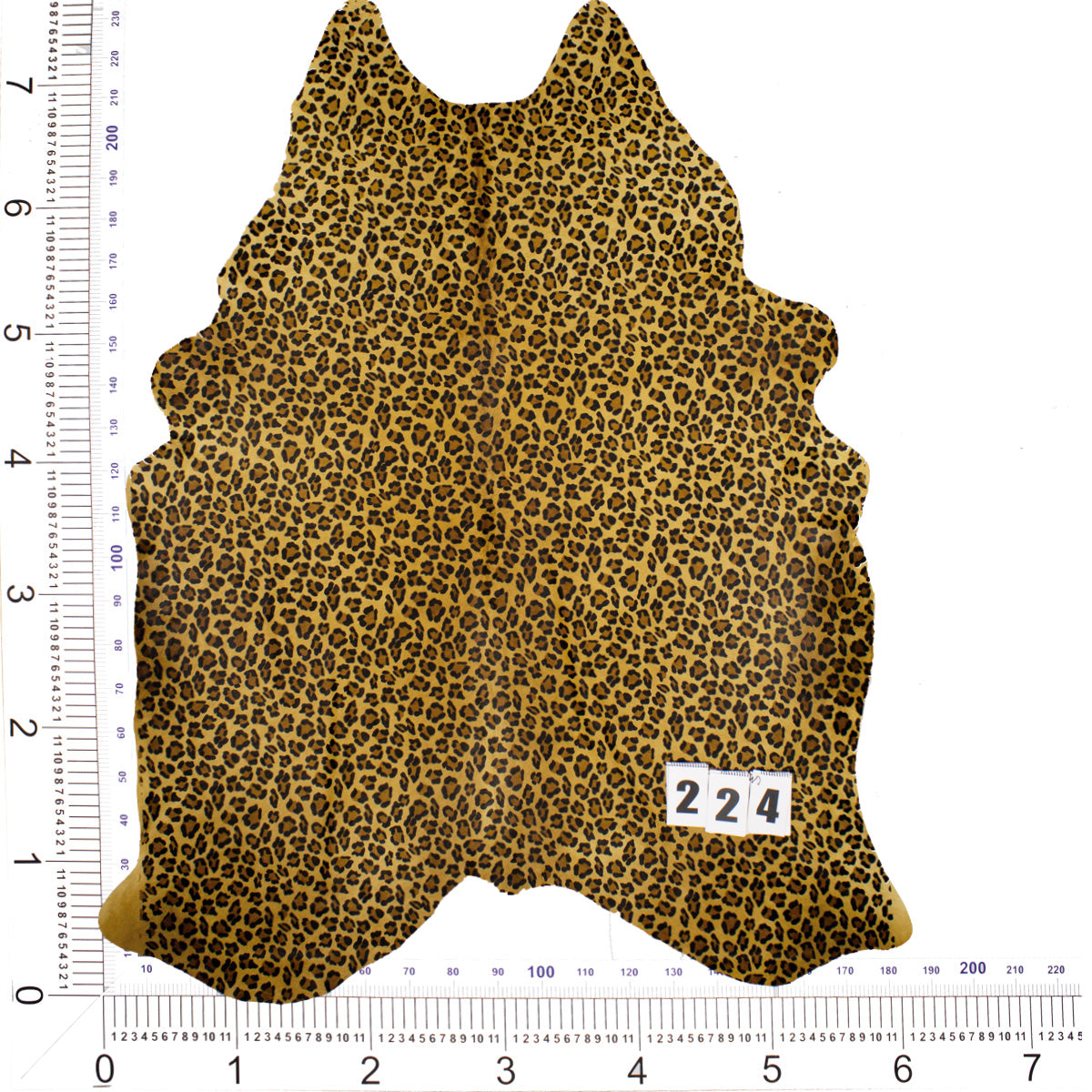 Leopard Brazilian Cowhide Rug 