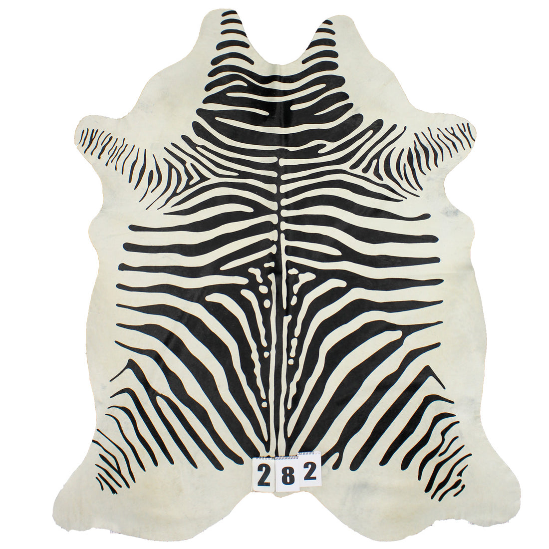 Zebra Brazilian Cowhide Rug 