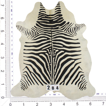 Zebra Brazilian Cowhide Rug 