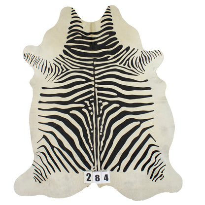 Zebra Brazilian Cowhide Rug 