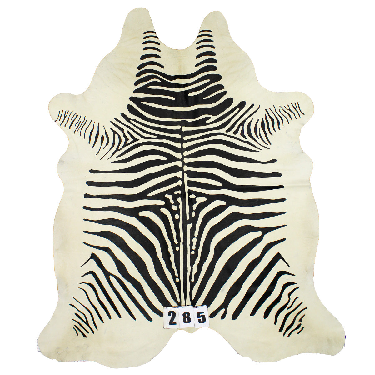 Zebra Brazilian Cowhide Rug 